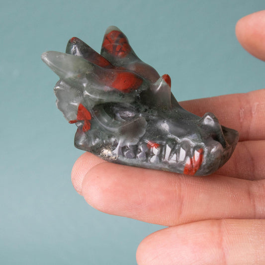Dragon Skull Carving 1.5"