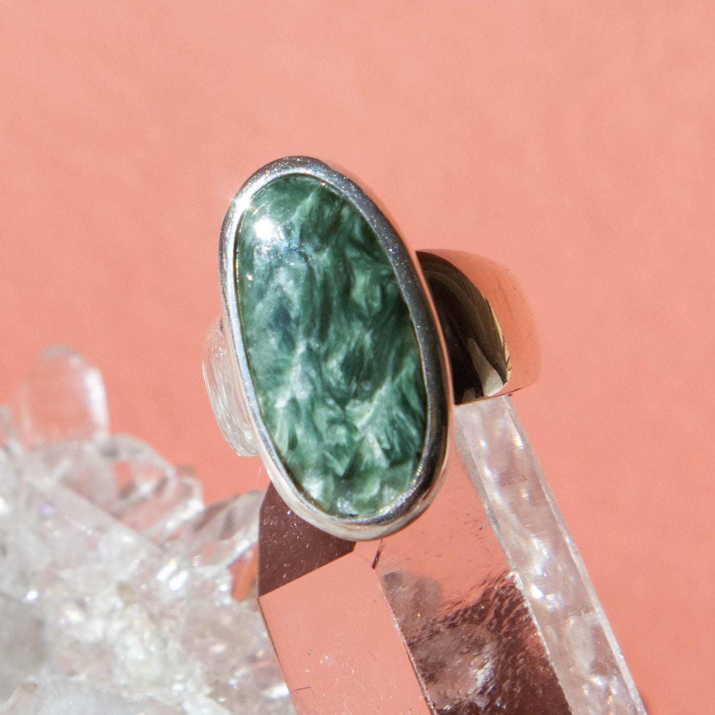 seraphinite, seraphinite ring, sterling silver ring, sterling silver, sterling silver jewelry, seraphinite jewelry, crystal jewelry, gemstone jewelry, gemstone ring, crystal ring, seraphinite crystal, seraphinite stone, seraphinite properties, seraphinite healing properties, seraphinite metaphysical properties, seraphinite meaning