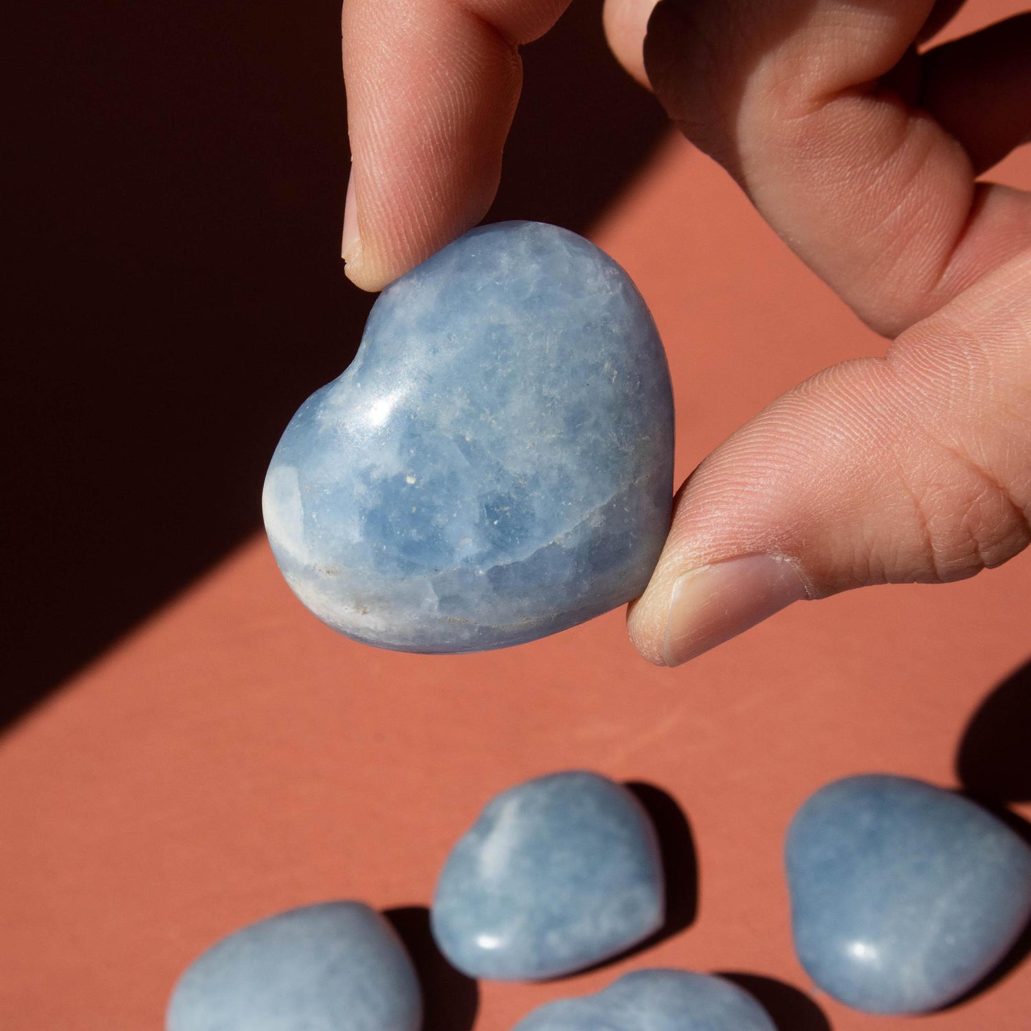 blue calcite, blue calcite heart, crystal heart, blue calcite crystal, blue calcite stone, blue calcite properties, blue calcite healing properties, blue calcite metaphysical properties, blue calcite meaning