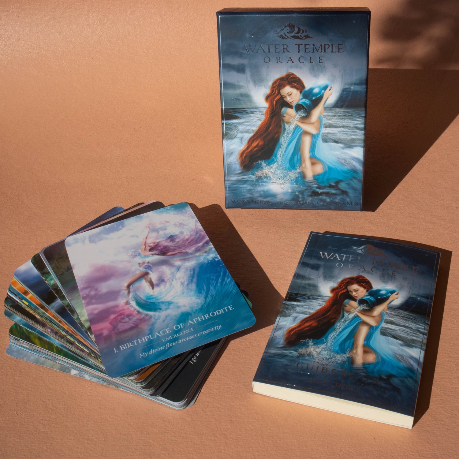 water temple oracle deck, oracle deck, oracle cards, guidance cards, inspiration cards, astrology deck