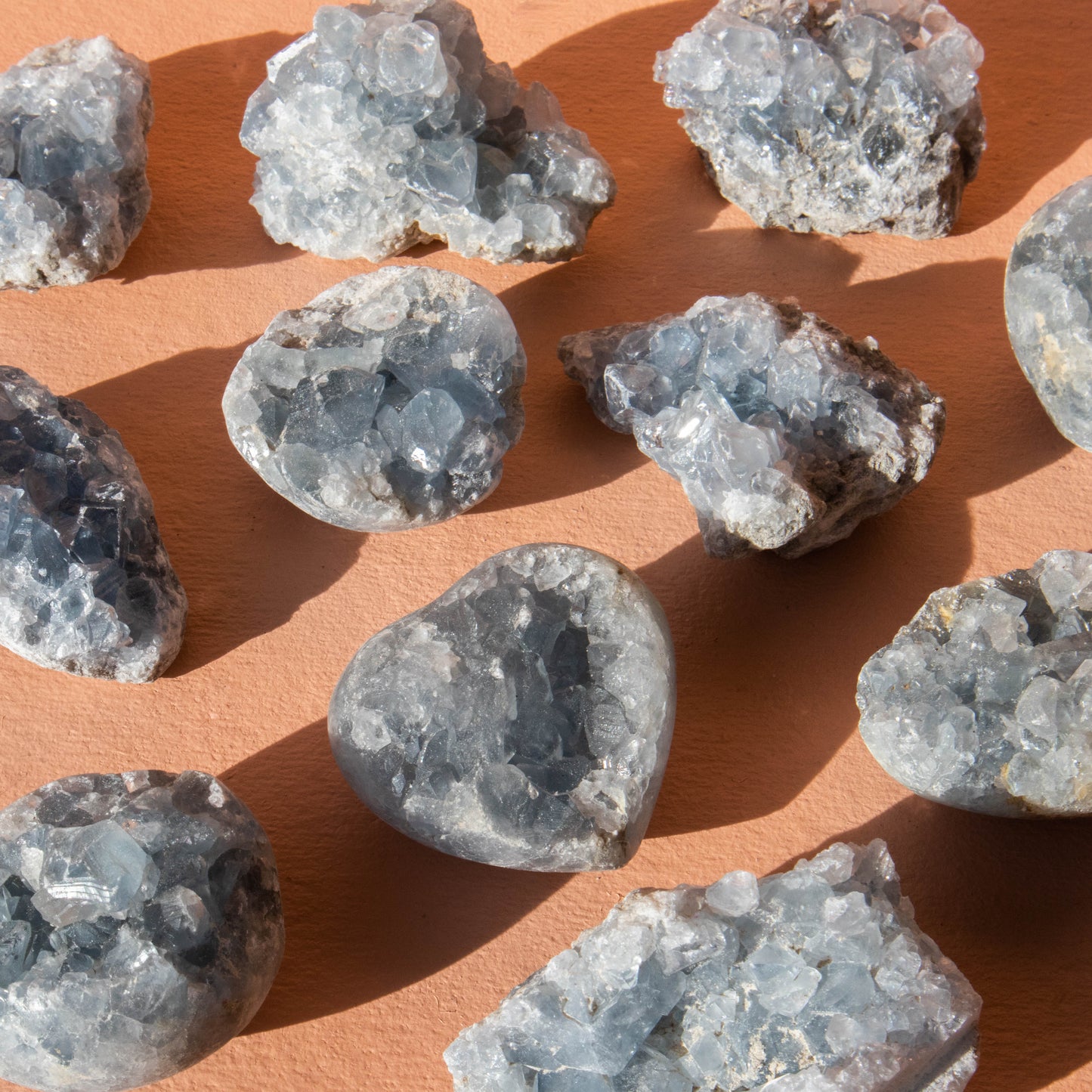 Celestite Geode Cluster