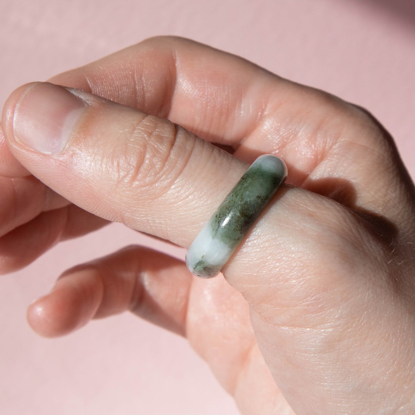 Solid Jade Ring