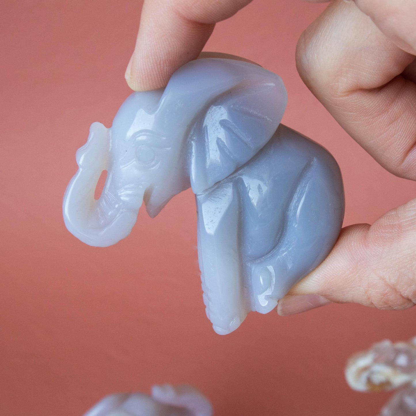 chalcedony, chalcedony elephant, chalcedony elephant carving, chalcedony crystal, chalcedony stone, chalcedony healing properties, chalcedony properties, chalcedony meaning